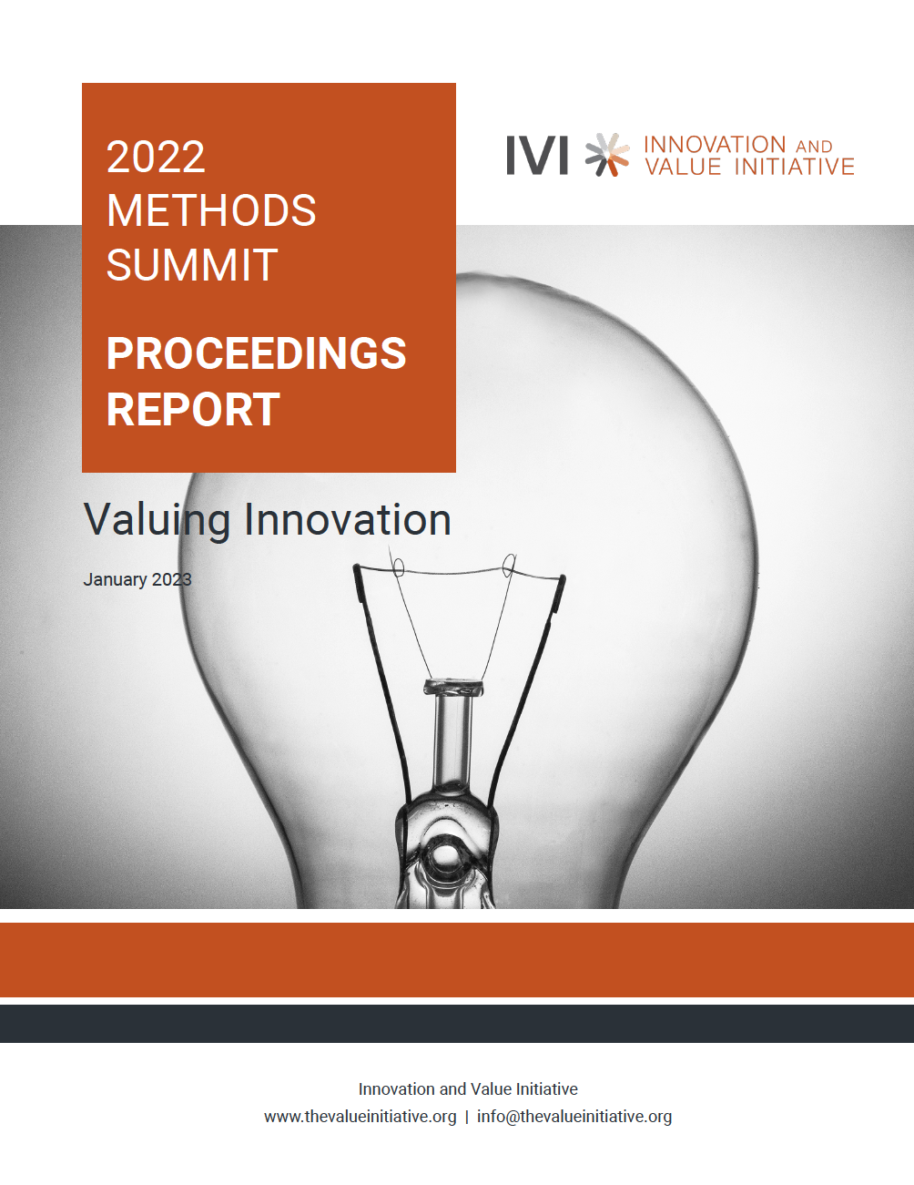 2022 Methods Summit Proceedings Report