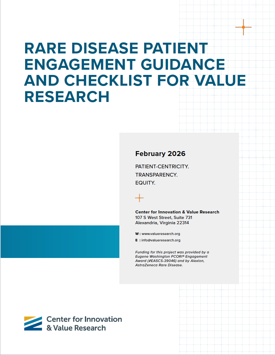 Rare Disease Patient Engagement Guidance and Checklist (Guidance Text)